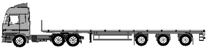 1 x 3 ACHS DOPPEL-TELE-SATTEL